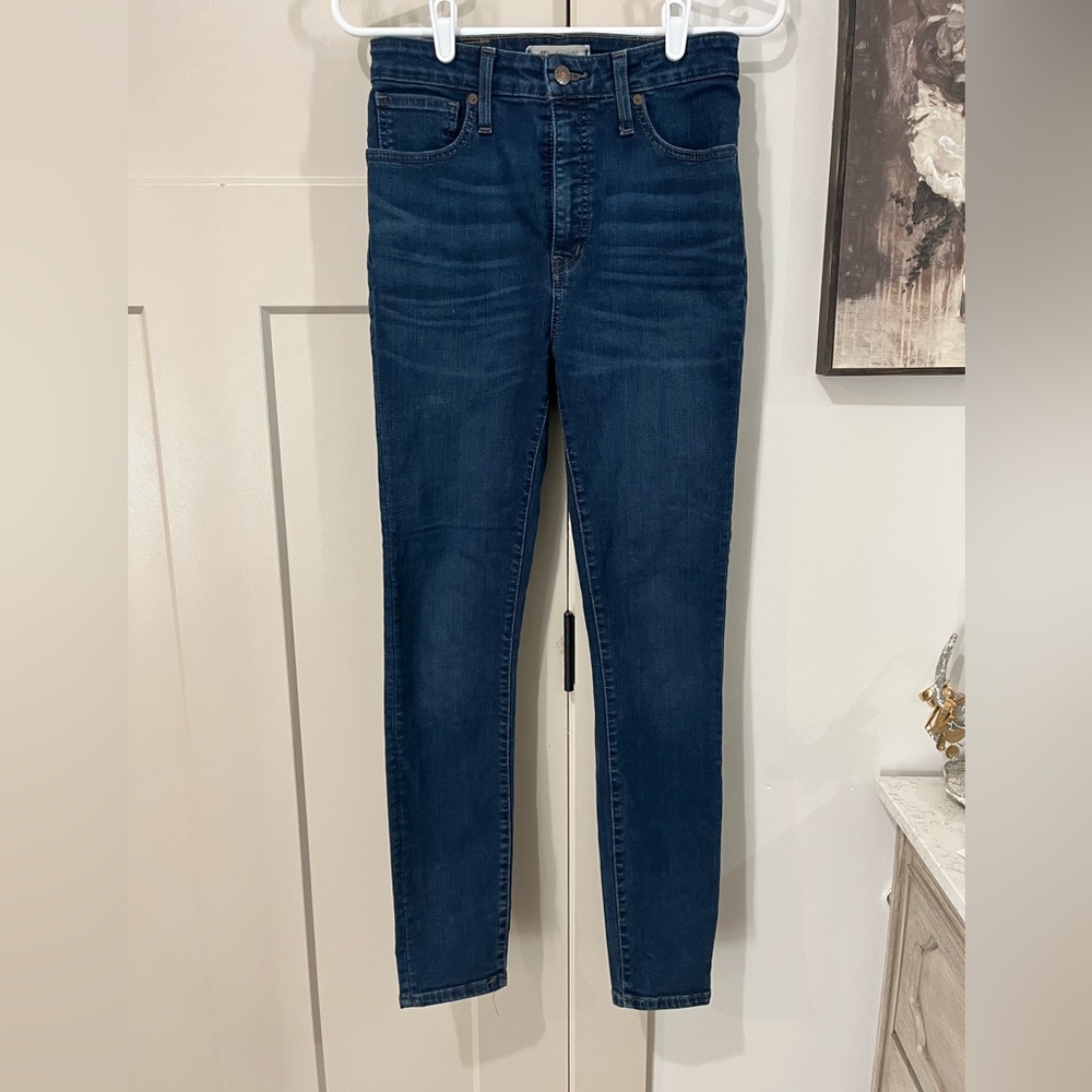 Madewell jeans Curvy high-rise skinny size 27